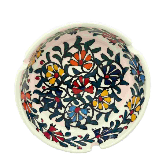 Cenicero de cerámica Clove multicolor